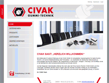 Tablet Screenshot of civakgmbh.de